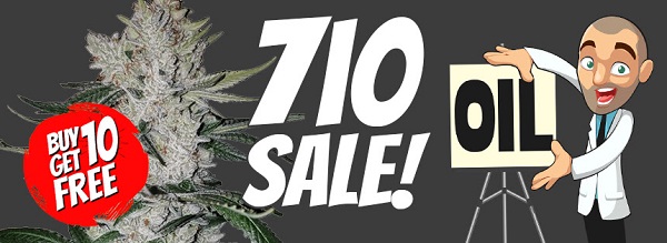 Celebrate 710 Day with this special 10th of July Marijuana seeds offer